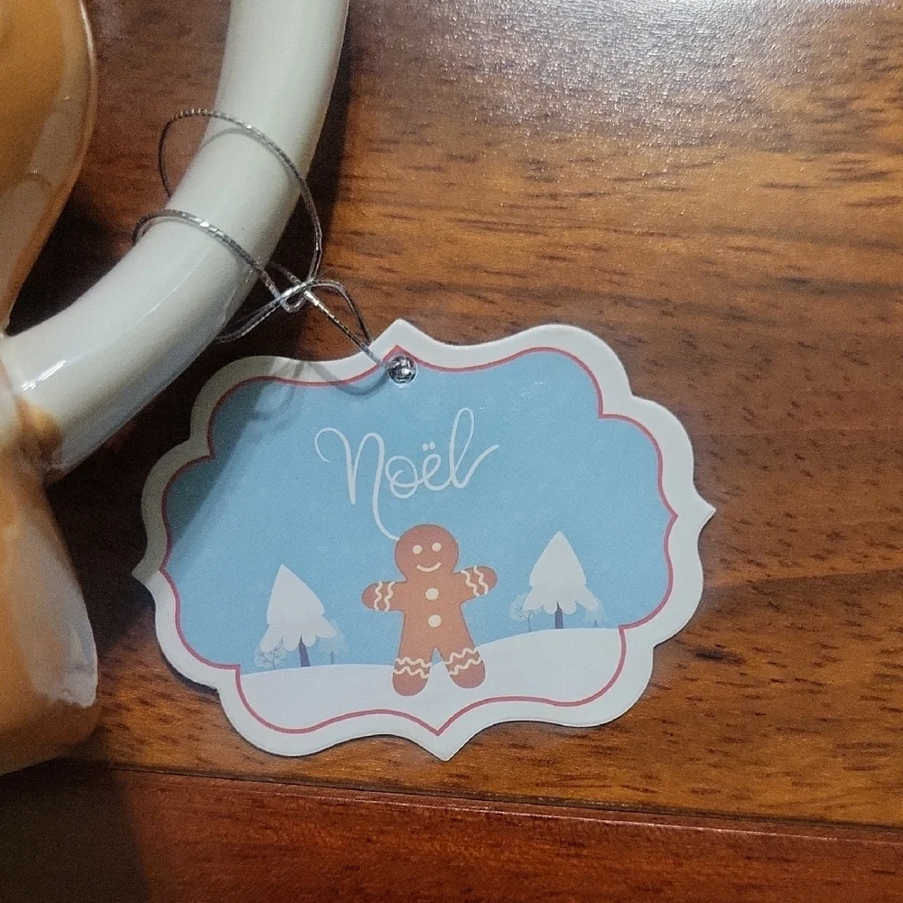 Gingerbread Man Mug | Holiday Coffee & Cocoa Cup